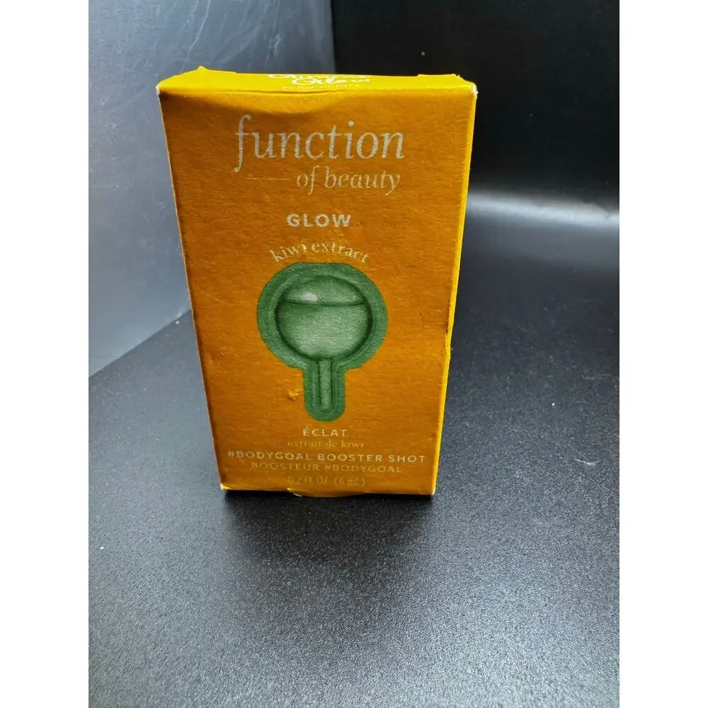 NWT Function Of Beauty Booster Shots(2) Glow & Exfoliate